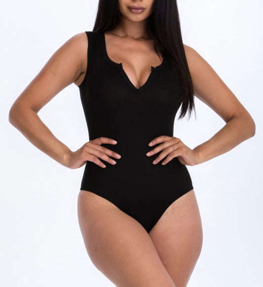 Out With The Girls Bodysuit-Black